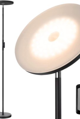 JOOFO Floor Lamp,30W/2400LM Sky LED Modern Torchiere 3 Color Temperatures... JOOFO Floor Lamp,30W/2400LM Sky LED Modern Torchiere 3 Color Temperatures...