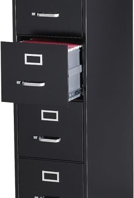 STAPLES 4-Drawer Vertical File Cabinet, Letter Size Documents, Lockable,...