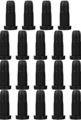 25pcs Caster Socket Sleeve Plastic Caster Socket Round Inserts Chair...