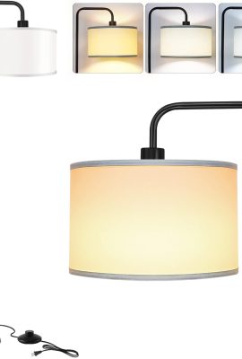 [Upgraded] LED Floor Lamp for Living Room, 3 Color Temperature Floor...