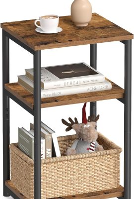 VASAGLE Side Table, Small End Table, Tall Nightstand for Living Room,... VASAGLE Side Table, Small End Table, Tall Nightstand for Living Room,...