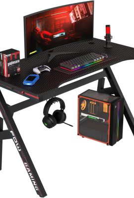 Gaming Desk Computer Desk 47 Inch Home Office Desk Extra Large Modern...