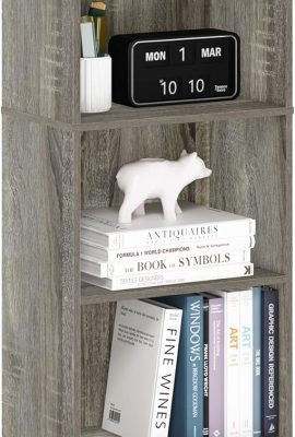 Furinno Luder Bookcase / Bookshelf / Storage Shelves, 5-Tier, French Oak