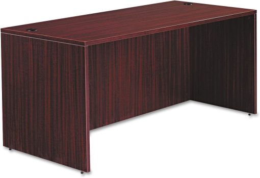 Alera Valencia Series 66 by 30 by 29-1/2-Inch Desk Shell, Mahogany