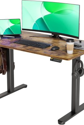 Claiks Electric Standing Desk, Adjustable Height Stand up Desk, 24×48...
