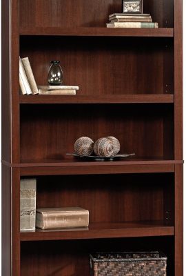 Sauder Miscellaneous Storage 5-Shelf Bookcase/ Book shelf, Select Cherry finish