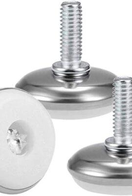 Mesee 30 Pieces M6 Thread Furniture Leg Levelers, Adjustable Furniture Leveler Table Leveling Foot Base Pads Accessory for Office Home Sofa Chair Desk Bed Feet Mesee 30 Pieces M6 Thread Furniture Leg Levelers, Adjustable Furniture Leveler Table Leveling Foot Base Pads Accessory for Office Home Sofa Chair Desk Bed Feet