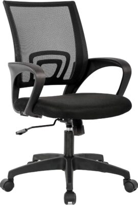 BestOffice | Ergonomic Office Chair | Mid-Back Swivel Desk Chair |...