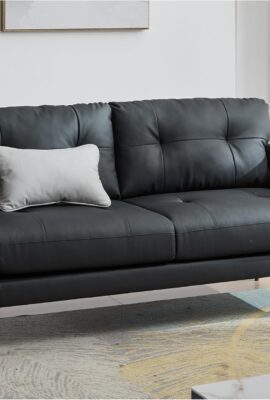 TYBOATLE Sofa Couch 61″ Small Loveseat Couches for Living Room,...