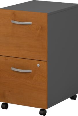 Bush Business Furniture Series C 2 Drawer Mobile File Cabinet in Natural... Bush Business Furniture Series C 2 Drawer Mobile File Cabinet in Natural...