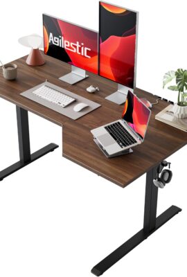Agilestic Electric Standing Desk, L-Shaped 55 Inches Height Adjustable... Agilestic Electric Standing Desk, L-Shaped 55 Inches Height Adjustable...