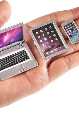 1:12 1:6 Scale Dollhouse Decor Accessories Laptop, Miniature Laptop... 1:12 1:6 Scale Dollhouse Decor Accessories Laptop, Miniature Laptop...