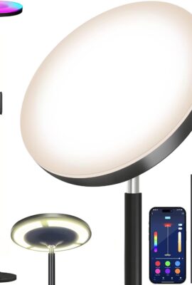 Keepsmile Double Side Lighting Led Floor Lamp with Remote Smart App... Keepsmile Double Side Lighting Led Floor Lamp with Remote Smart App...