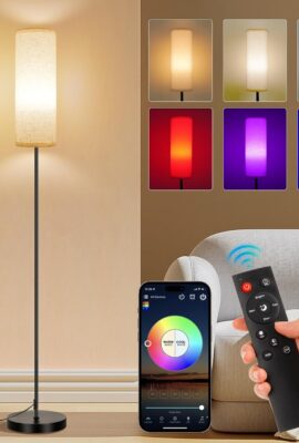 FRIDEKO HOME Floor Lamp, Color Changing Ambient Lighting for Living... FRIDEKO HOME Floor Lamp, Color Changing Ambient Lighting for Living...