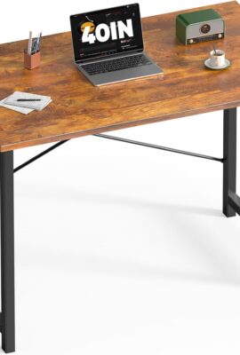 DUMOS 40 Inch Small Computer Office Desk Modern Simple Style Writing...
