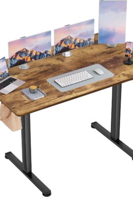 Furmax Electric Standing Desk, 45 x 24 Inches Sit Stand up Desk, Sit...