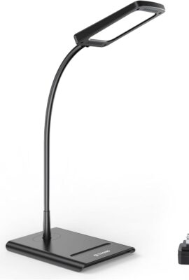 TROND Desk Lamp, Bright Dimmable Eye-Caring Table Lamp, 3 Color Modes...