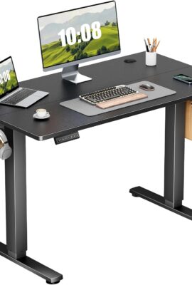 Sweetcrispy Standing Adjustable Height Desk, Electric 40 x 24 Inch...