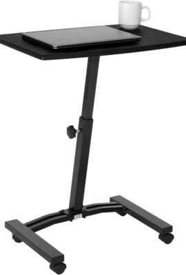 Seville Classics Airlift Mobile Height Adjustable Laptop Stand Computer...