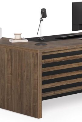 LITTLE TREE L-Shaped Computer Desk with File Cabinet Combo, 63-Inch Office Desk, 31-Inch Filing Cabinet with Storage & Drawer for A4/Letter/Legal Size File, Large Business Furniture for Home Office