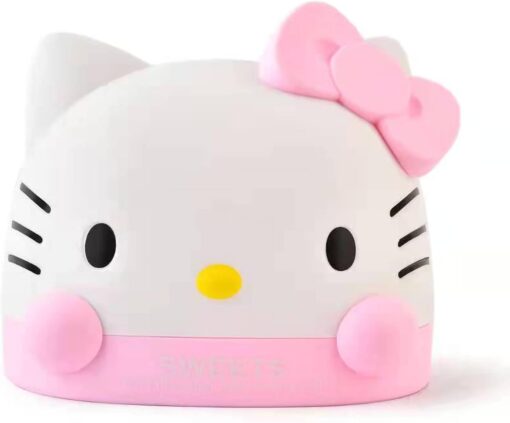 Kawaii Pink Kitty Tissue Box for Living Room Bedroom Bathroom car Office,Tissue Dispenser Box, Table Decoration, 6.8 x 6.7 x 6.6”