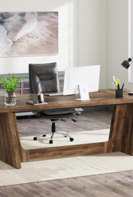 Tribesigns 70.87-Inch Executive Computer Desk: Large Home...
