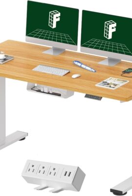 FLEXISPOT EN2 Whole-Piece Standing Desk with Clamp Power...