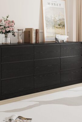 70.9” Dresser for Bedroom with 9 Drawers, Large Modern...